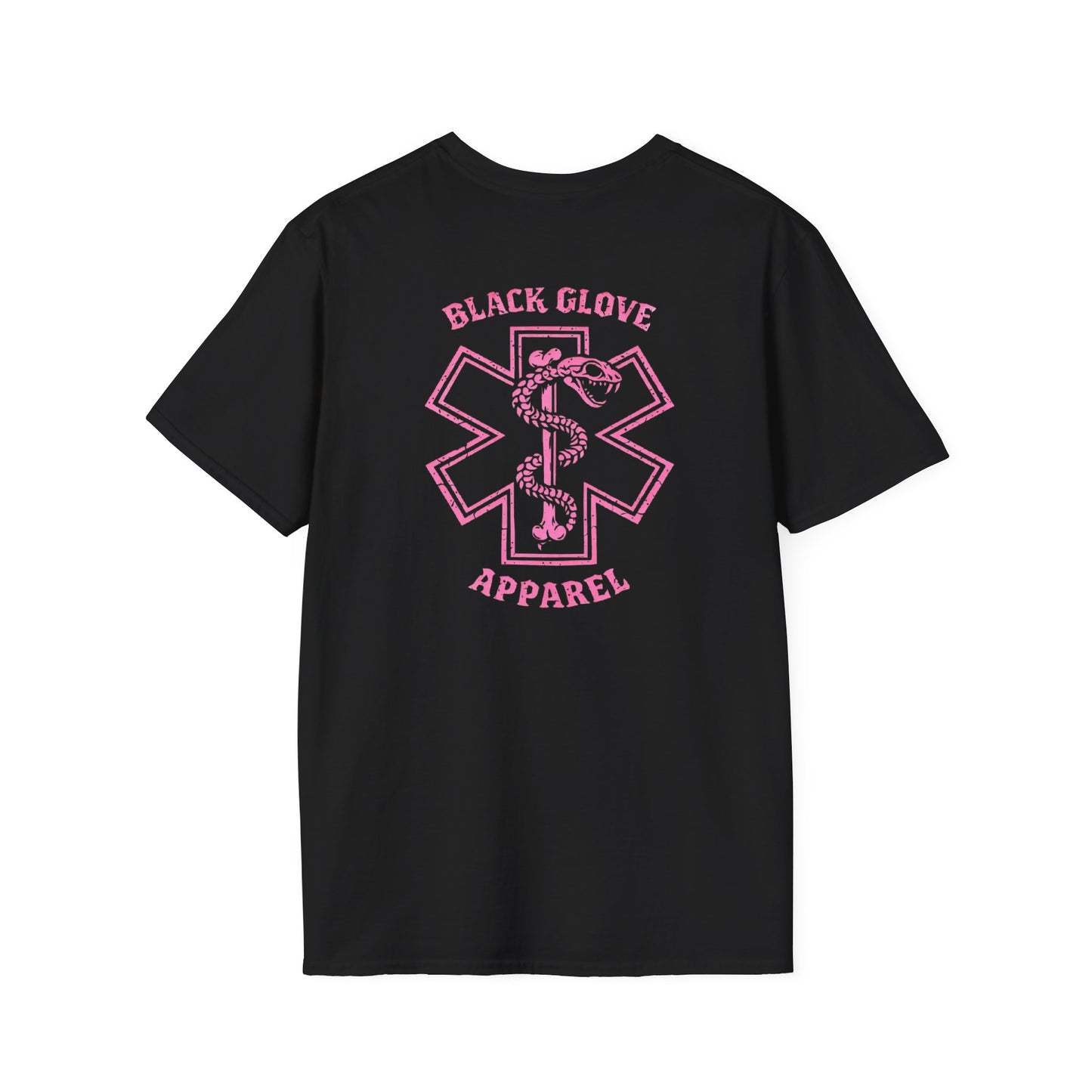 Black Glove Apparel Pink T Shirt