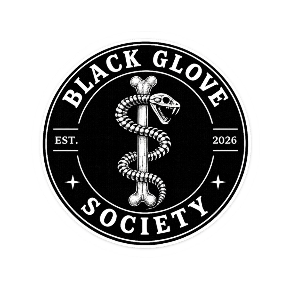 Black Glove Society Sticker
