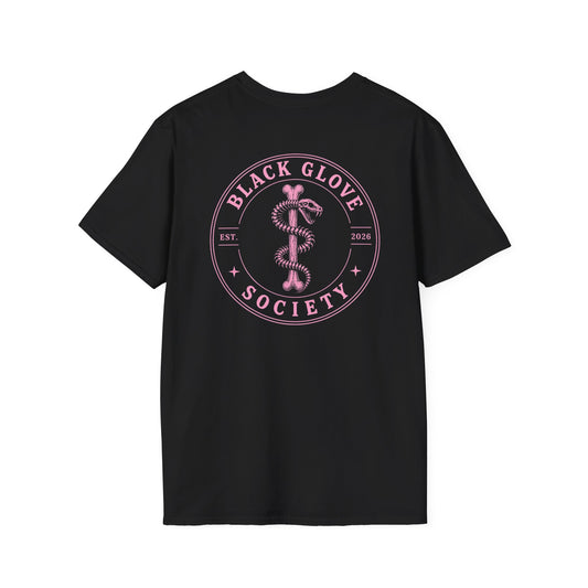 Black Glove Society Pink T Shirt